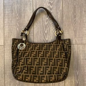 Vintage Fendi zucca chef tote